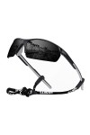 OKH Lunettes de cyclisme polarisées pour hommes et femmes - Lunettes de sport en plein air - Protection UV400 - Lunettes de s