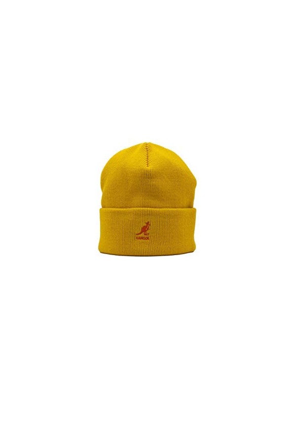 Kangol Bonnet à Revers Bonnet Bonnet à Revers Taille Unique - Jaune 