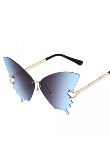 RUDELL Femme Soleil Lunettes Sunglasses Verres Polarisées Lunettes De Soleil Papillon Femme Grande Monture Dégradé Lunettes D