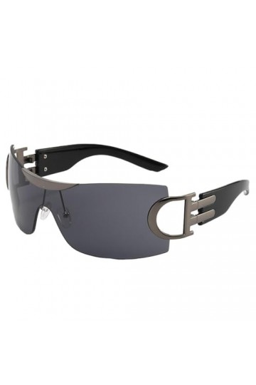 RUDELL Femme Soleil Lunettes Sunglasses Verres Polarisées Lunettes De Soleil Coupe-Vent D’Une Seule Pièce Pour Femmes, Lunett