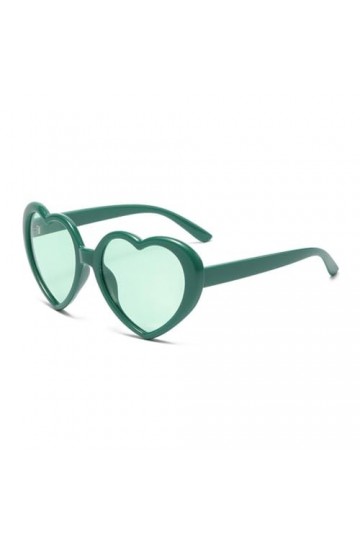 RUDELL Femme Soleil Lunettes Sunglasses Verres Polarisées Dream Gradient Frame Cute Peach Heart Lunettes De Soleil Love Polar