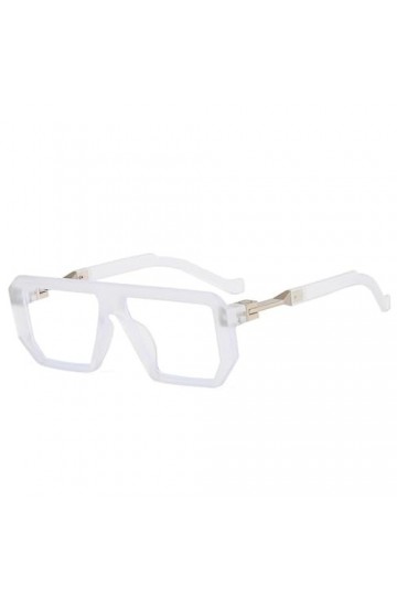 Lunettes de Soleil rectangulaires rétro Hommes Lunettes de Soleil rectangulaires Vintage Femmes Lunettes de Soleil carrées, 1