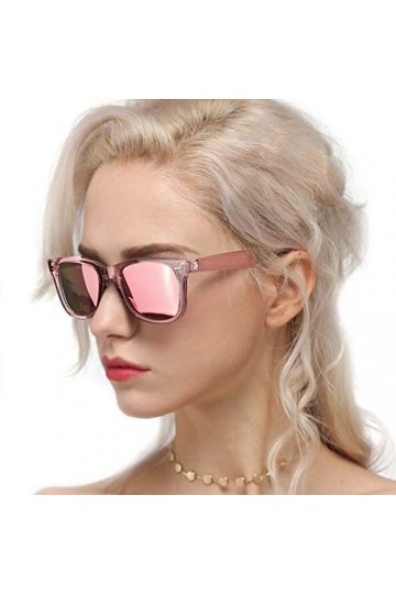 Myiaur Lunettes de soleil pour femme Lunettes de soleil polarisées classiques Protection UV