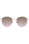 H HELMUT JUST Lunettes de Soleil Rondes Vintage Femme Verres en Nylon Vision Claire Anti-reflet et UVA UVB
