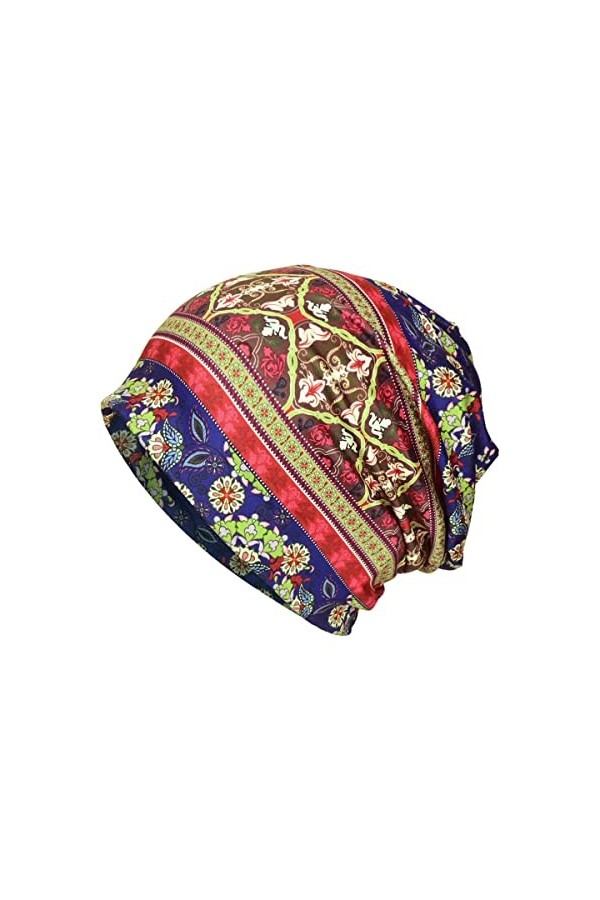 ELLEWIN Bonnet souple en coton doux et léger pour la course à pied adulte - Bonnet de chimio pour homme et femme, Closetop-a-