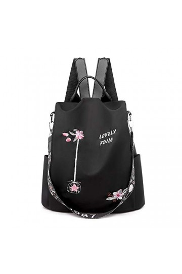 FANDARE Sac à Dos Femme Sac à bandoulière Filles Sac à Main Anti-vol Sacs décole Dames Sacs dépaule Scolaires Cartables pou