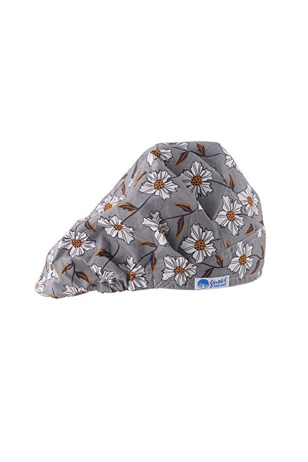Guoer Bonnet médical chirurgical bouffant - Taille unique - Multicolore, Gris 01, taille unique