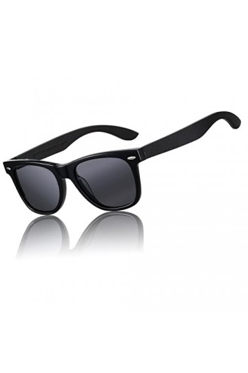 DUCO Lunettes de soleil polarisées pour homme et femme - Lunettes de soleil polarisées avec protection UV - Lunettes de solei