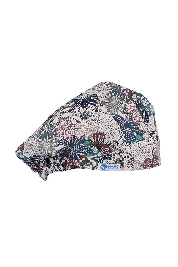 Guoer Bonnet médical chirurgical bouffant - Taille unique - Multicolore, Gris 01, taille unique