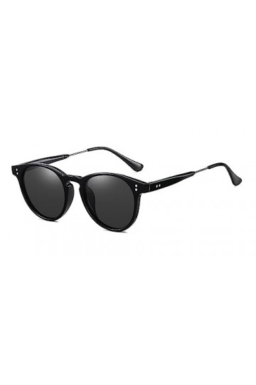 Lunettes de soleil rondes polarisées rétro unisexes, lunettes de soleil mode Johnny Depp pour hommes femmes, mode voyage, con