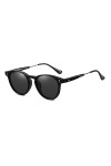 Lunettes de soleil rondes polarisées rétro unisexes, lunettes de soleil mode Johnny Depp pour hommes femmes, mode voyage, con