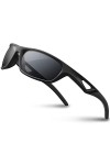 RIVBOS lunettes de soleil homme femme polarisées UV400 Lunettes de cyclisme Lunettes de sport Cyclisme Randonnée Course à pie