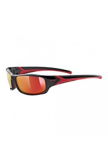 uvex Sportstyle 211 - Lunettes de Sport pour Hommes et Femmes - Effet Miroir - Confort et Maintien Parfait Sans Points de Pre