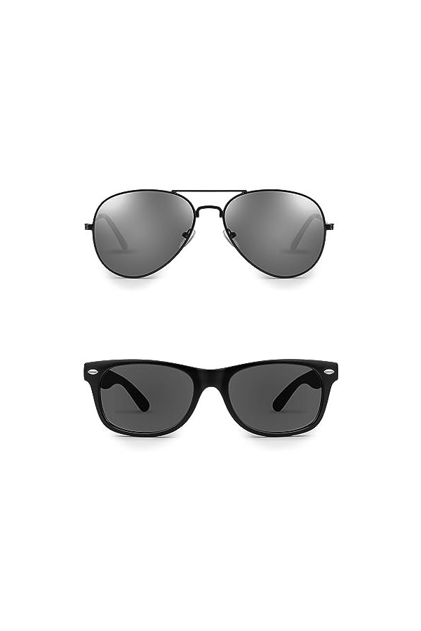 UrbanSky Lunettes soleil homme par deux - modèles classiques col. Weightlessness 