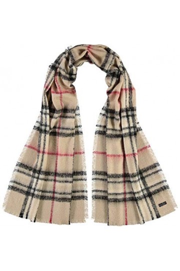 FRAAS Cashmink écharpe 63 x 200 cm - Plus douce que le cachemire - Made in Germany - Etole à carreaux pour femmes - Parfait p