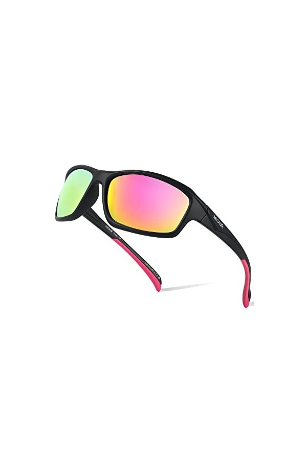 Myiaur lunettes de soleil de sport polarisées pour hommes et femmes, lunettes de soleil de conducteur, course, vélo, lunettes
