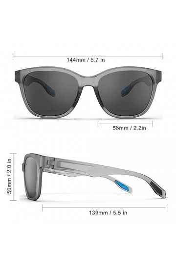 Lunettes de soleil polarisées pour homme et femme, ultra légères et incassables, monture TR90, protection UV, pour conduite, 