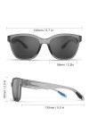 Lunettes de soleil polarisées pour homme et femme, ultra légères et incassables, monture TR90, protection UV, pour conduite, 