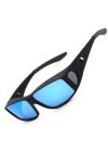 LVIOE Surlunettes Polarisées Hommes Femmes, Lunettes de Conduite Clip Lunettes de Soleil Anti-UVA UVB