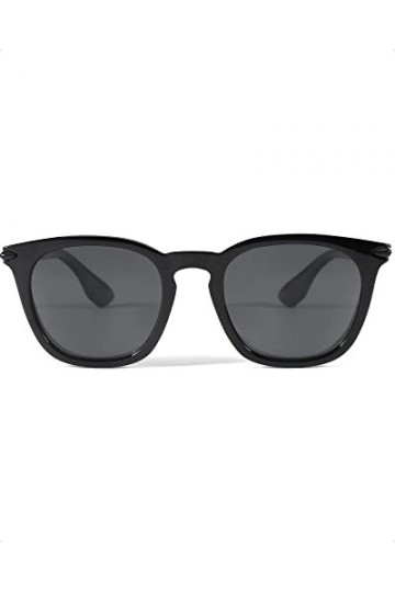 Myiaur Lunettes de soleil style rétro pour homme et femme, mode unisexe, lunettes de soleil polarisées pour décontracté en pl