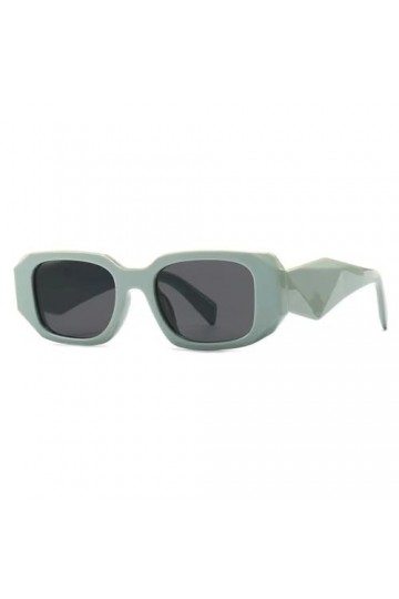 HCHES Lunettes de soleil carrées noires pour femmes et hommes, lunettes de soleil vintage pour femmes, nuances UV400, C7, tai