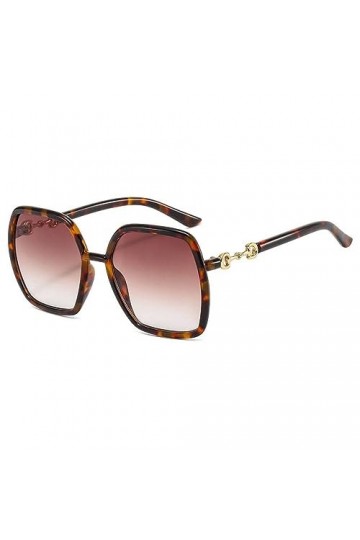 MUTYNE Lunettes de soleil carrées surdimensionnées lunettes de soleil à monture optique irrégulière femmes lunettes de condui