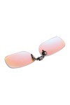 Lunettes Daltoniennes Clip On Type, Correcteur de Couleur Rouge Vert pour Lart et le Travail, Lunettes Légères pour Homme et