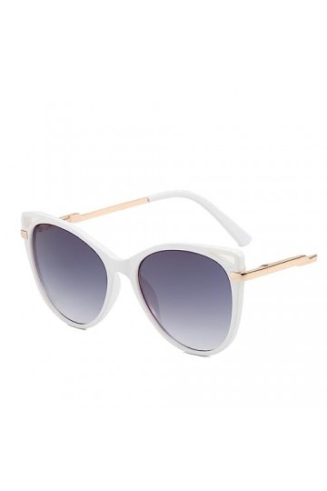 EkeNoz Mode œil de chat grand cadre femmes lunettes de soleil en plein air banlieue UV400 pilote Sport lunettes de soleil cad