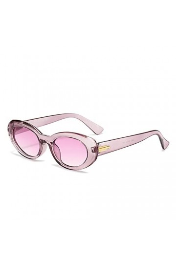 EkeNoz Lunettes de soleil rétro ovales à petite monture for femmes, UV400h, for la plage, la conduite, les déplacements, les 