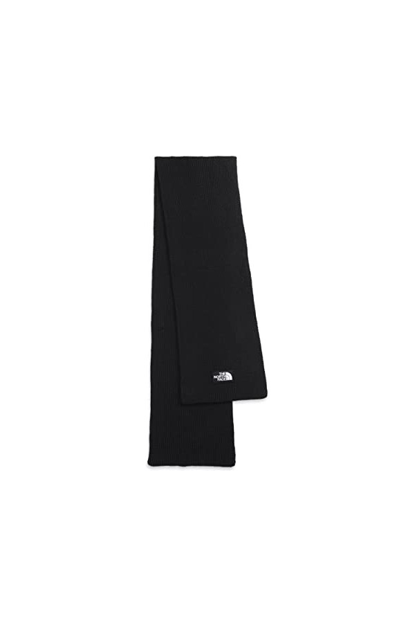 The North Face TNF Logo Box Scarf, TNF Black, One Size