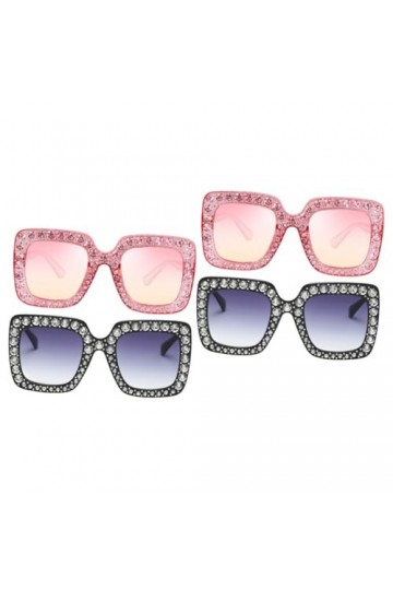 Abaodam 4 Pièces Lunettes De Photographie De Rue De Mode Lunettes De Soleil Femme Surdimensionnées Robes Dété Pour Femmes Lu