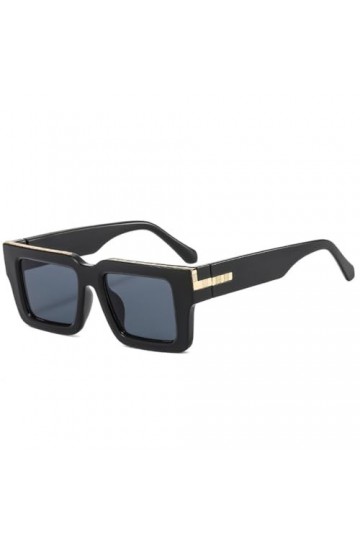 Lunettes de Soleil carrées décoration Lunettes de Soleil Femmes Lunettes de Soleil dégradé Hommes UV400 Nuances Lunettes, Noi