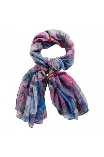 Desigual Light patchwork foulard 180 cm