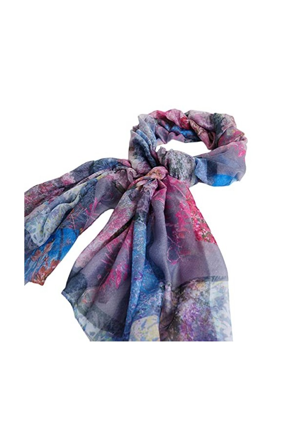 Desigual Light patchwork foulard 180 cm