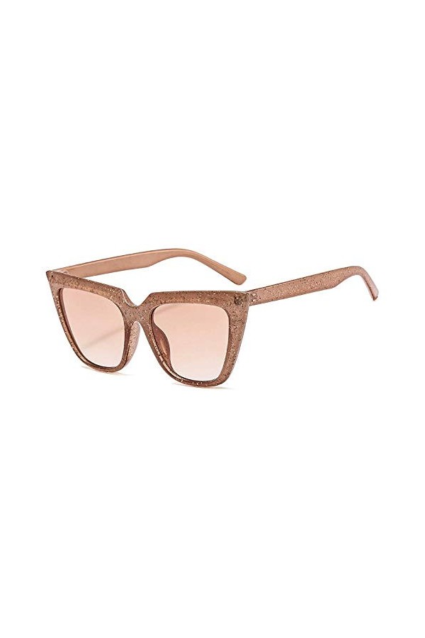 Mode Cat Eye Eye Glity Lunettes de soleil Femme Lunettes De Lèze Lunettes Lunettes Lunettes Lunettes Lunettes Lunettes de sol