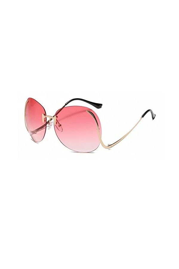 EkeNoz Lunettes de soleil sans cadre for femmes, vacances en plein air, plage, sport de banlieue, Shopping, cadeau Color : 2
