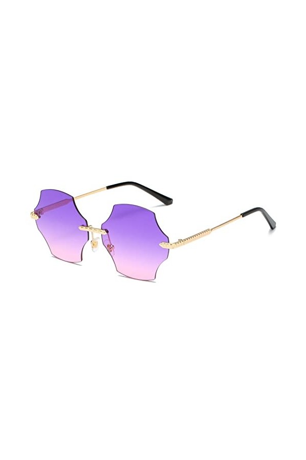 EkeNoz Lunettes de soleil UV400 sans cadre for femmes, for vacances en plein air, plage, tendance, Sport de banlieue, cadeau