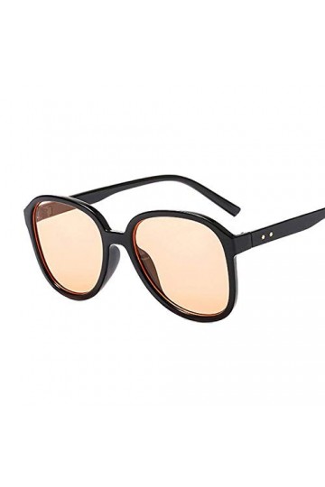 DLSM Vintage Sunglasses surdimensionnées Femmes Lunettes de soleil Femme Masque Mode Transparent Black Sun Miroir Sports Lune