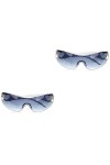 GALPADA 2 Pièces Été Lunettes De Soleil De Quai Pour Femmes Lunettes De Soleil Unisexes Lunettes De Soleil De Mode Pour Femme