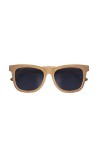 LUI SUI Bois de bambou naturel rétro fait à la main Lunettes de soleil polarisées Lunettes en bois miroir pour hommes Femmes 