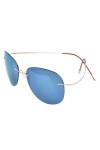 eyekepper cerclees Titanium Cadre Style Pilote lunettes de soleil polarisees Noir-G15