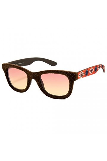 Italia Independent 0090VI-IND-044 Lunettes de Soleil Femme, Brown Marrón , 48
