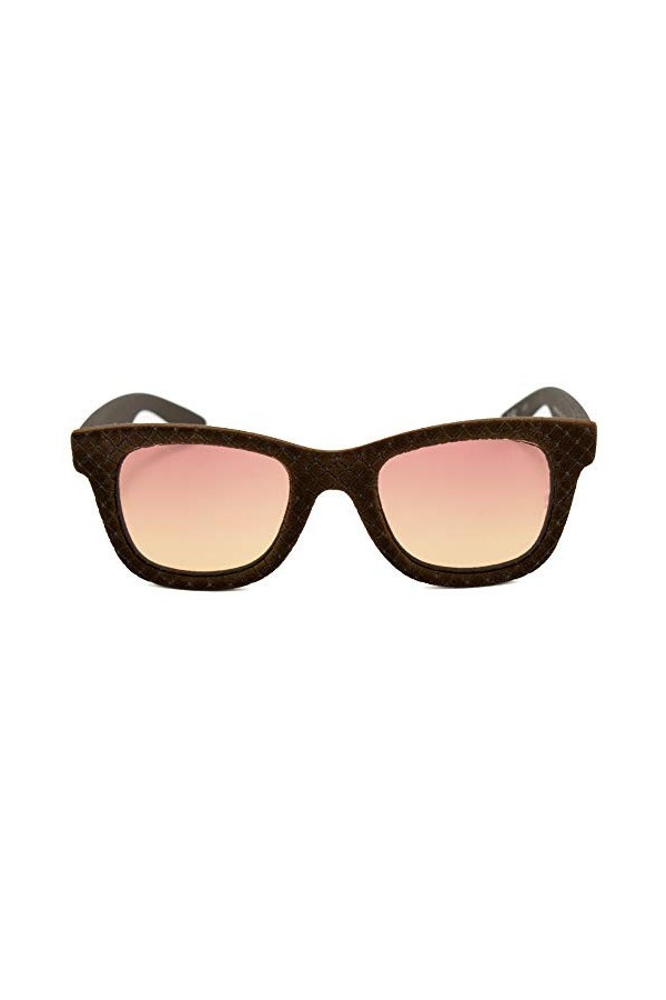 Italia Independent 0090VI-IND-044 Lunettes de Soleil Femme, Brown Marrón , 48