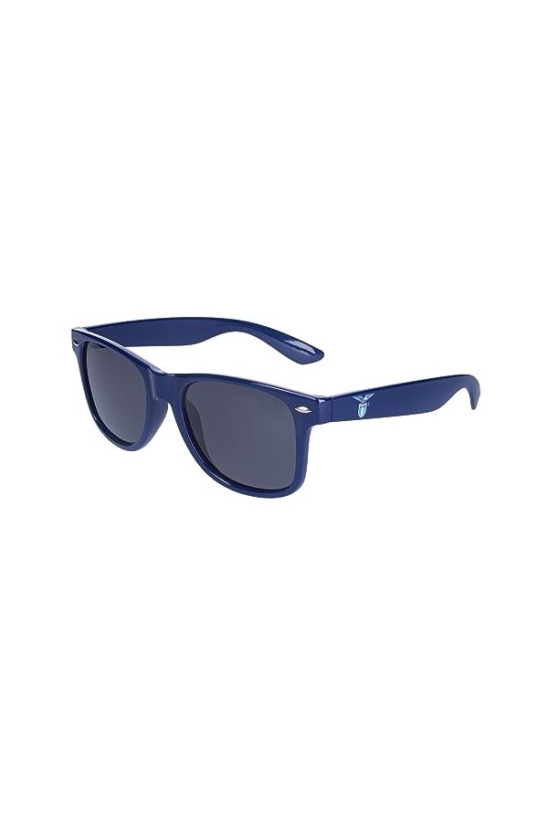 Only4fan S.r.l. Lunettes de Soleil Adulte SS Lazio, Bleu, L Mixte