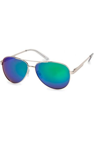 styleBREAKER lunettes de soleil polarisantes pour aviateurs, lunettes daviateur avec charnière à ressort, étui et chiffon de