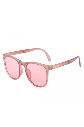 Lunettes De Soleil Femme Lunettes De Soleil Pliantes Lunettes De Soleil Portables Pour Femmes Lunettes DExtérieur Rose