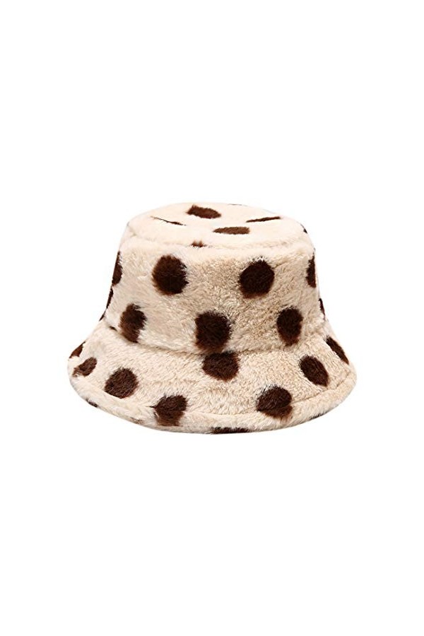 Surkat Chapeau dhiver chaud en fausse fourrure coupe-vent pour femme - - Taille unique