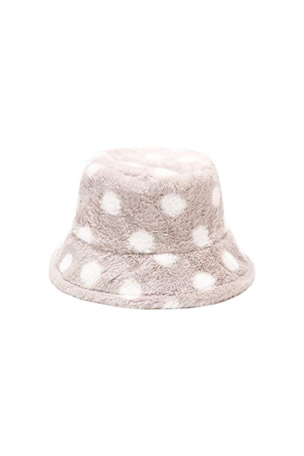 Surkat Chapeau dhiver chaud en fausse fourrure coupe-vent pour femme - - Taille unique