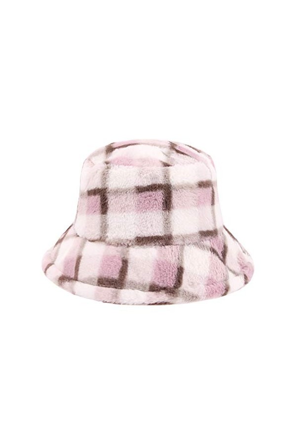 Surkat Chapeau dhiver chaud en fausse fourrure coupe-vent pour femme - - Taille unique