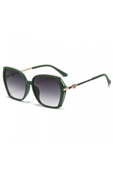 HPIRME Lunettes de Soleil carrées Femmes Style Lunettes de Soleil pour Dame Vintage Nuances dégradé UV400 Streetwear Lunettes